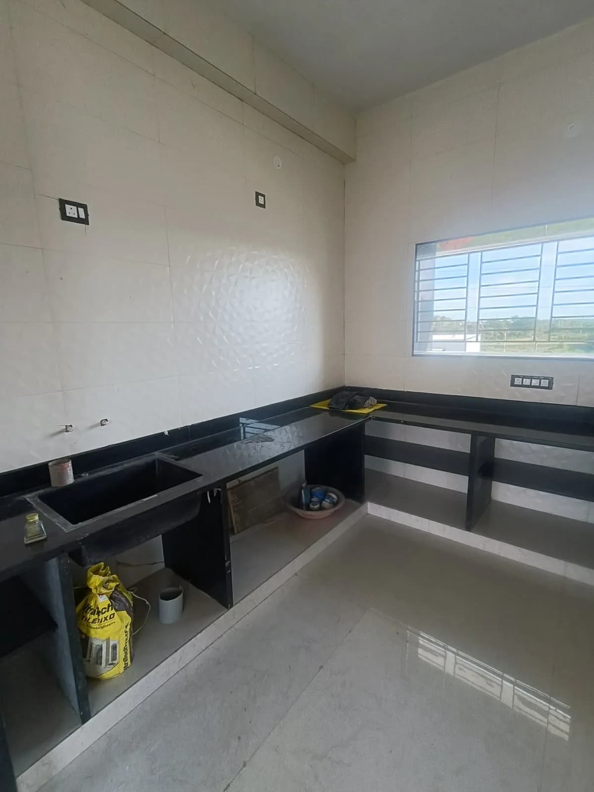 The home as we found it — bare room 1